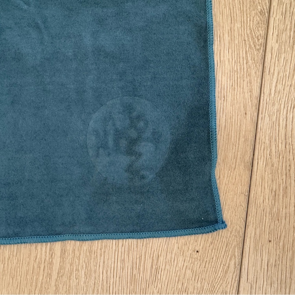 Manduka eQua Yoga Mat Towel - Teal